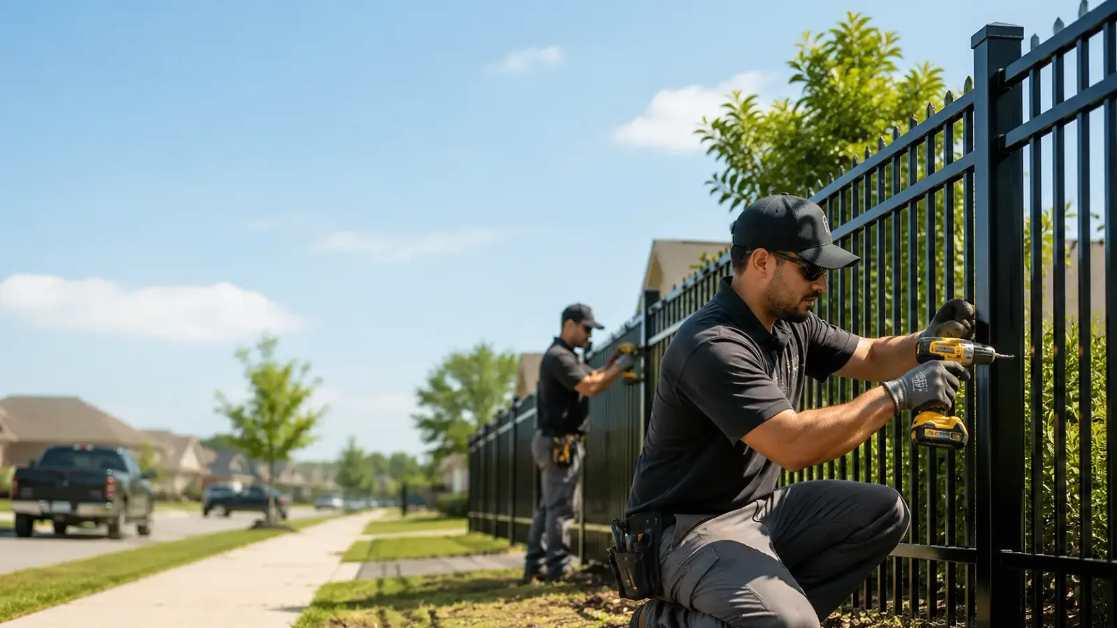 Metal Fence Installation in Jensen, UT